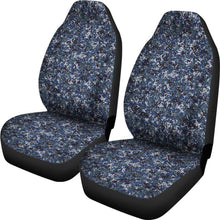 Digital Navy Camo Designed Seat Covers
