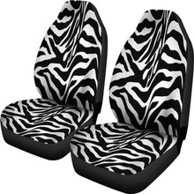 Zebra Print Custom Car Seat Covers