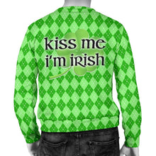 St Patricks Kiss Me Mens Sweater
