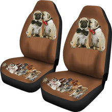 Pugs love Car Seat Covers
