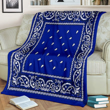Crip Blue Premium Blanket