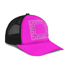 Abruptly Pink Bandana Mesh Back Cap