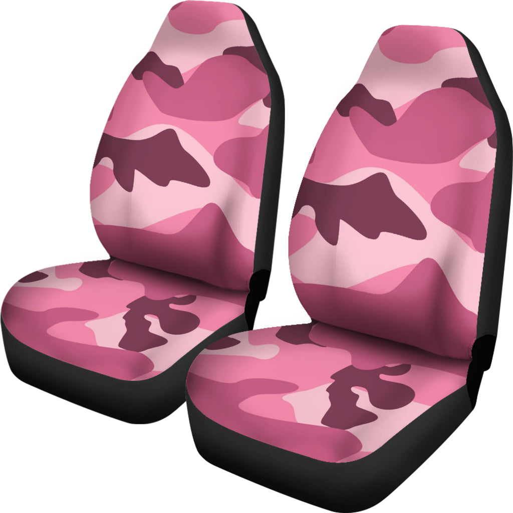 Pink Camo Car Seat Covers