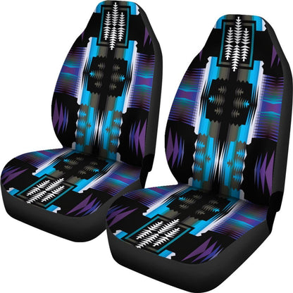 Midnight Sage Set of 2 Car Seat Covers