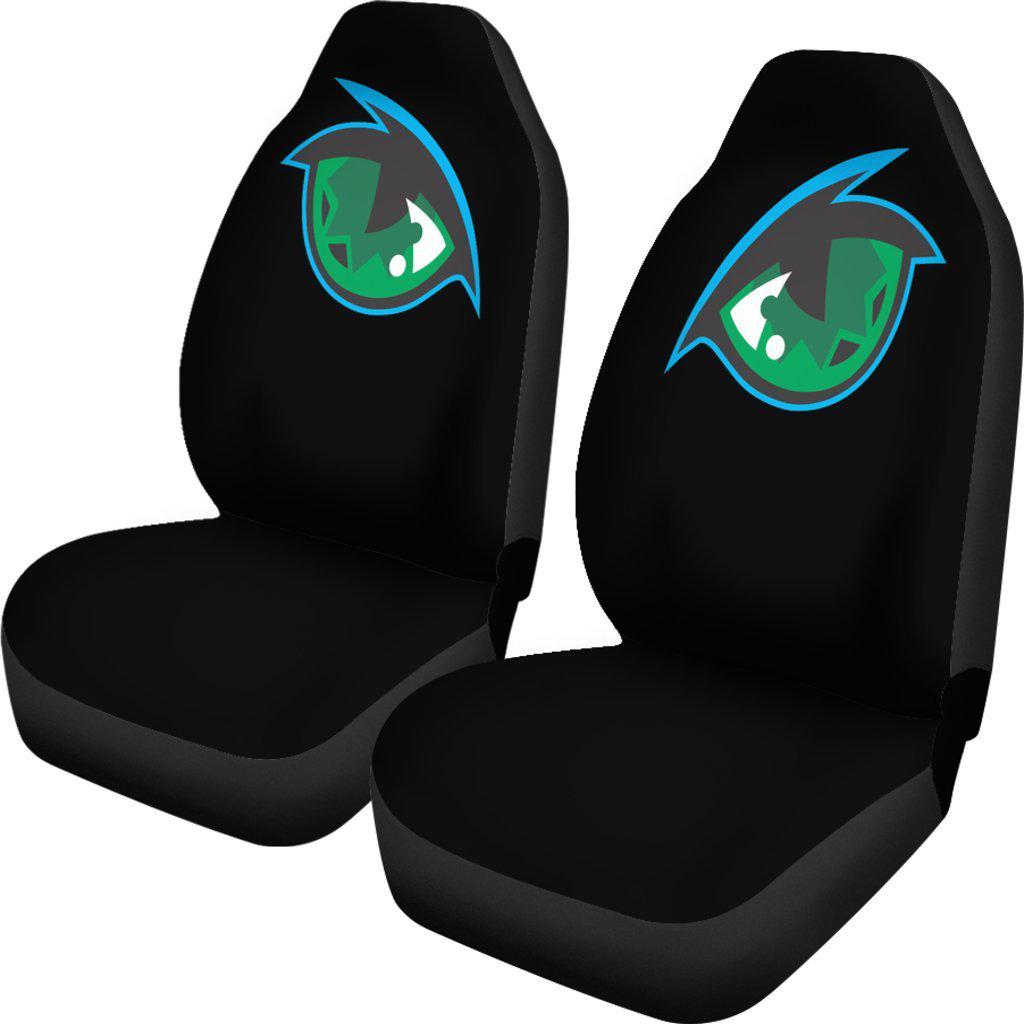 Green Eyeball Seat Covers