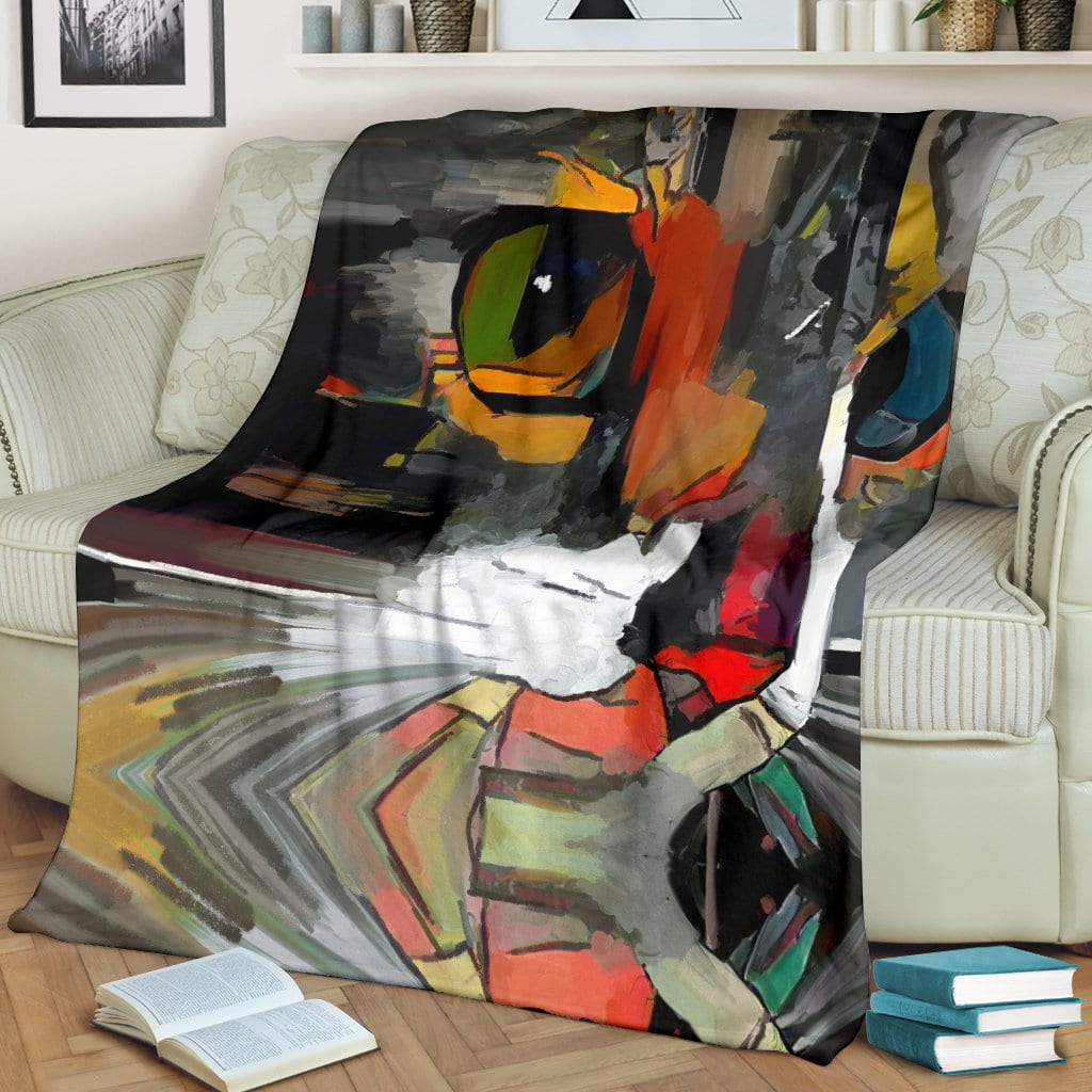 Art Cat III Premium Blanket