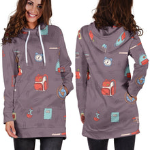 Time For School Hoodie Dress