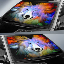 Abstract Dog Sun Shade