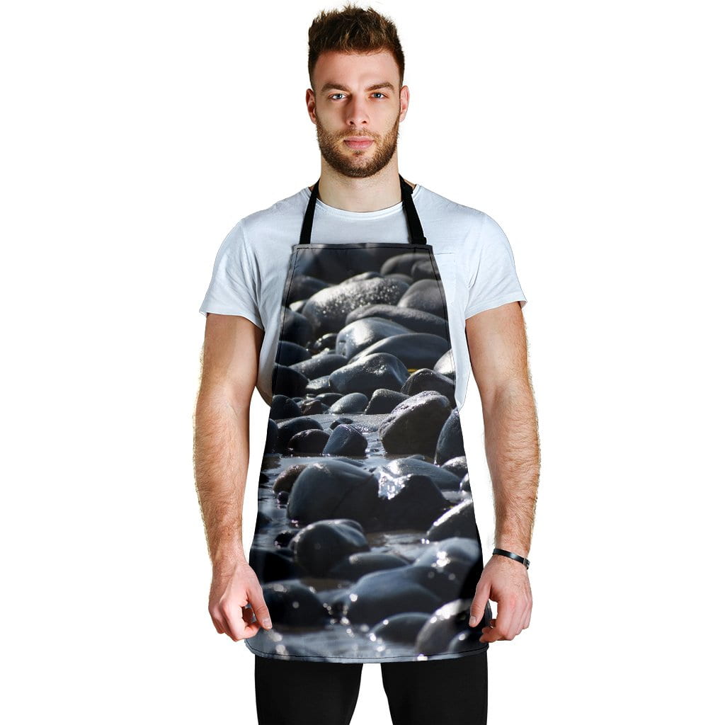 Men's Apron - Rocky Shore Design