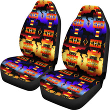 Seven Tribes Horse Horizon Set of 2 Car Seat Covers