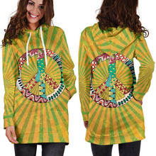 Hippie Peace Women's Hoodie Dress