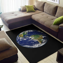 Earth from Space Area Rug