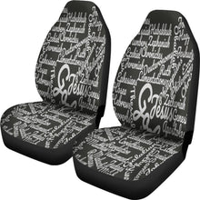 Custom-Made Holy Bible Books White Black Car Seat Covers