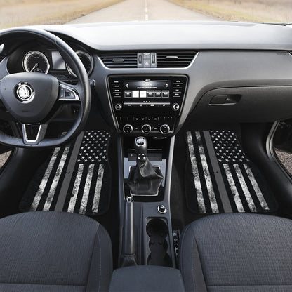 Thin Gray Line Set of 4 Car Floor Mats