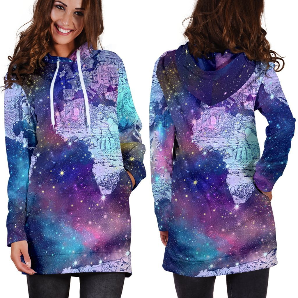 Galaxy Women's Hoodie Dress
