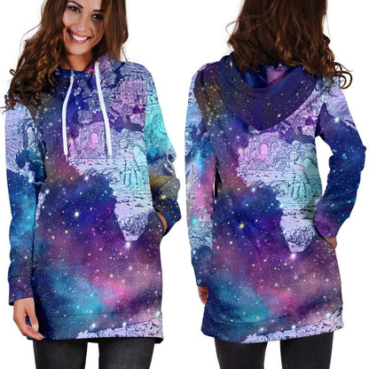 Galaxy Women's Hoodie Dress