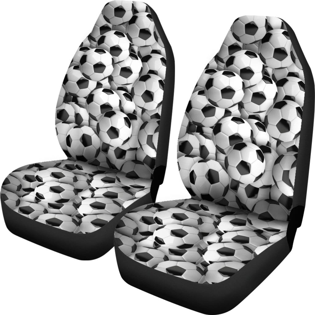 Soccer Balls Car Seat Covers