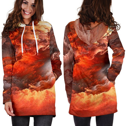 Universe Hoodie Dress