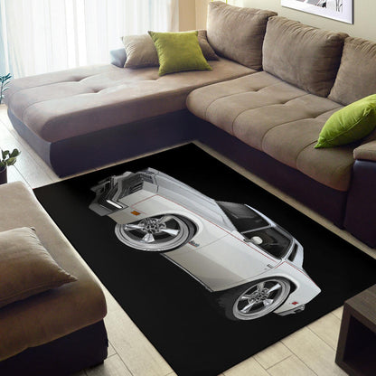 1976 Oldsmobile Cutlass Salon Car Art Area Rug