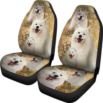 Samoyed Car Seat Covers (Set of 2)