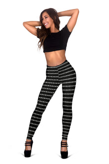 Black Hole Pixels From Another Dimension Leggings