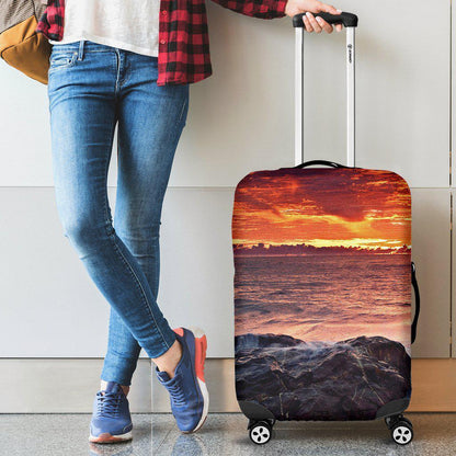 Ocean Sunset Luggage Covers