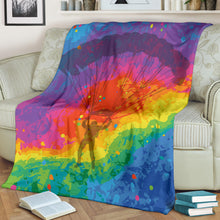 Paint Splatter Premium Blanket