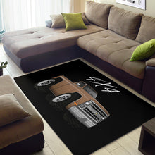 1986 4X4 Truck Car Art Area Rug