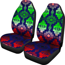 Dark Blue Shades  Set of Car Seat Covers