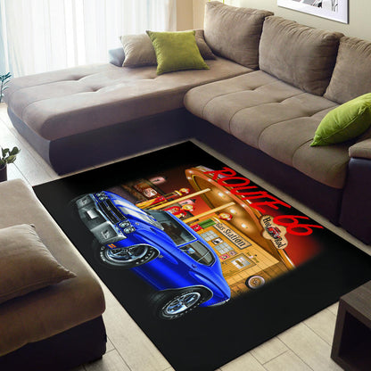 Route 66 1970 Chevelle Area Rug