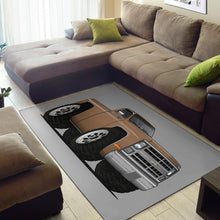 1986 4X4 Truck Car Art Area Rug