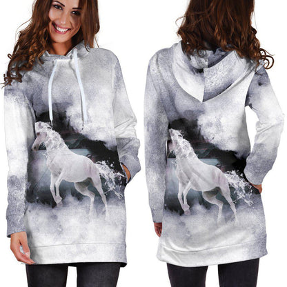 Macabre Mythology (Kelpie) Women's Hoodie Dress