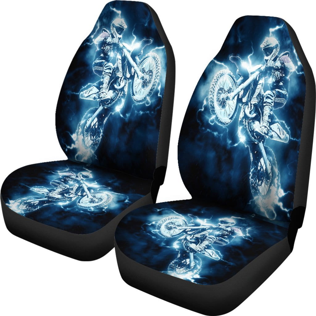 Motocross Motorbike Car Seat Covers