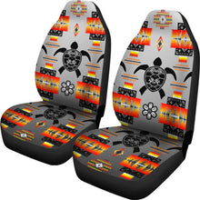 Turtle Gray Set of 2 Car Seat Covers