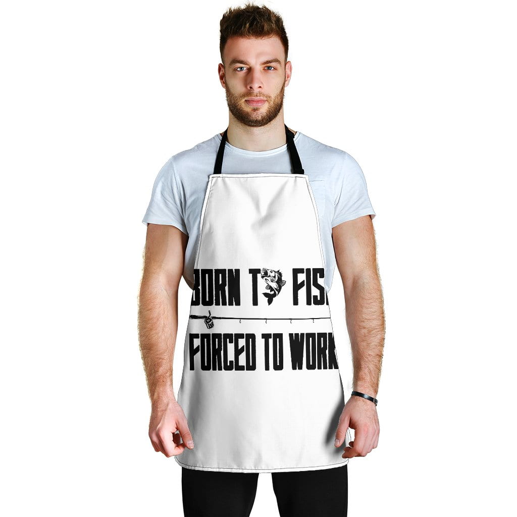 Apron Men Born To Fish