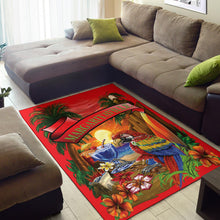 Margaritaville Parrot Red Beach Area Rug