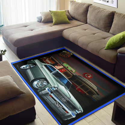 1966 Nova Route 66 Area Rug
