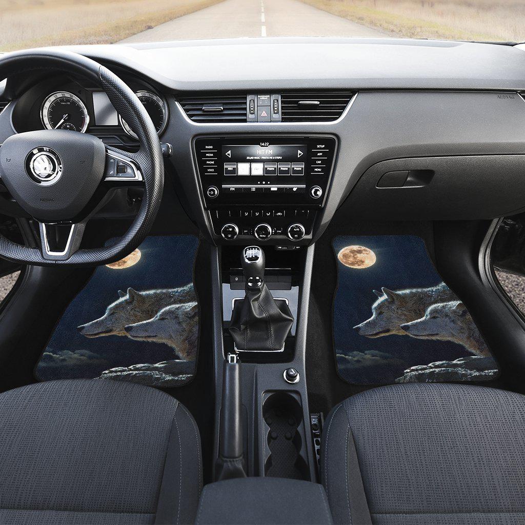 Wolves Floor Mats Full Set of 4