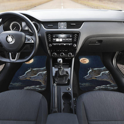 Wolves Floor Mats Full Set of 4