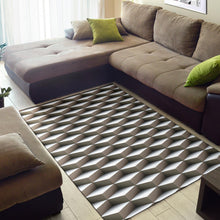 Cube Optical Illusion Area Rug