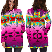 Between the Cascade Mountains Hoodie Dress