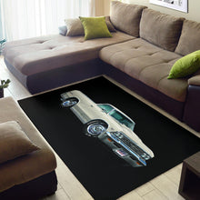 1966 El Camino Muscle Car Art Area Rug