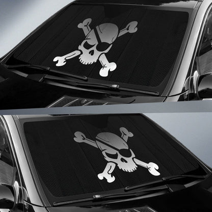 Skull Car Sun Shade