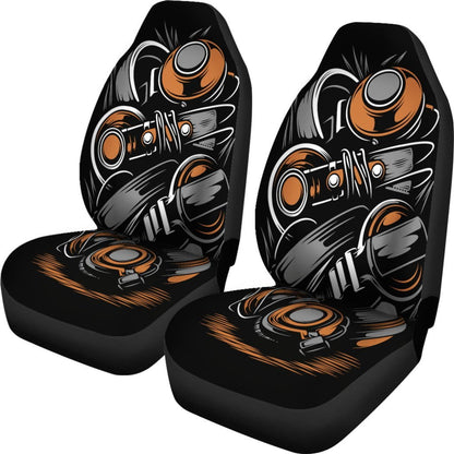 Headphone Beats Car Seat Covers (Set of 2)