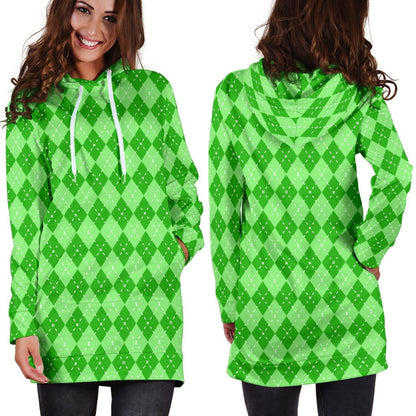 St Patricks Day Womens Hoodie Dress
