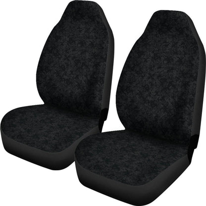 Digital Camo Black Designed Seat Covers