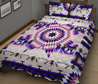 White Canyon Star Quilt Set