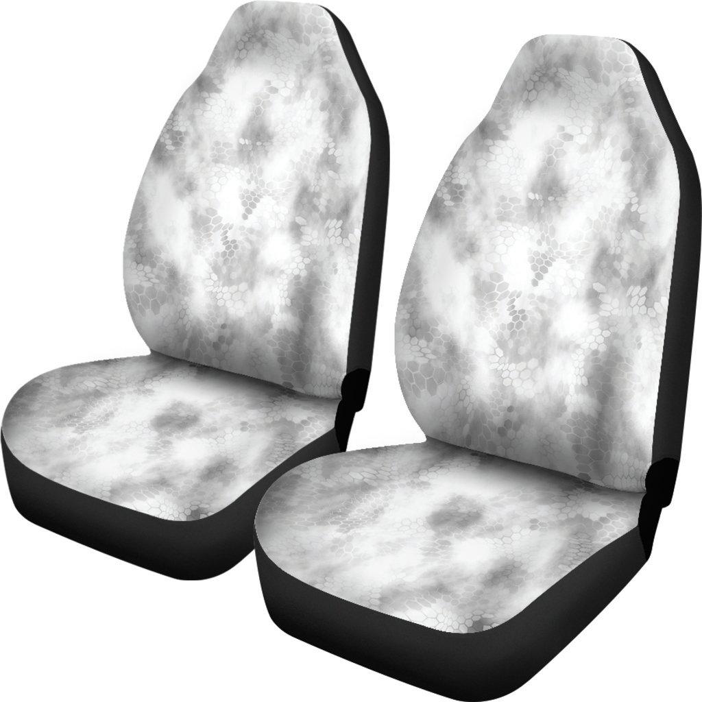 Chameleon Snow Camo Designed Seat Covers