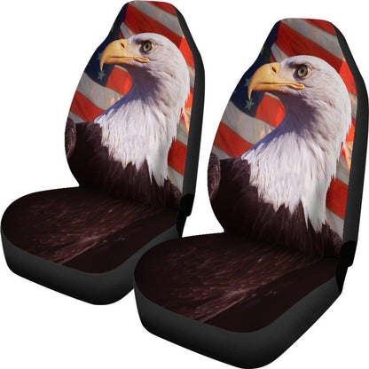 Eagle American Flag Seat Covers