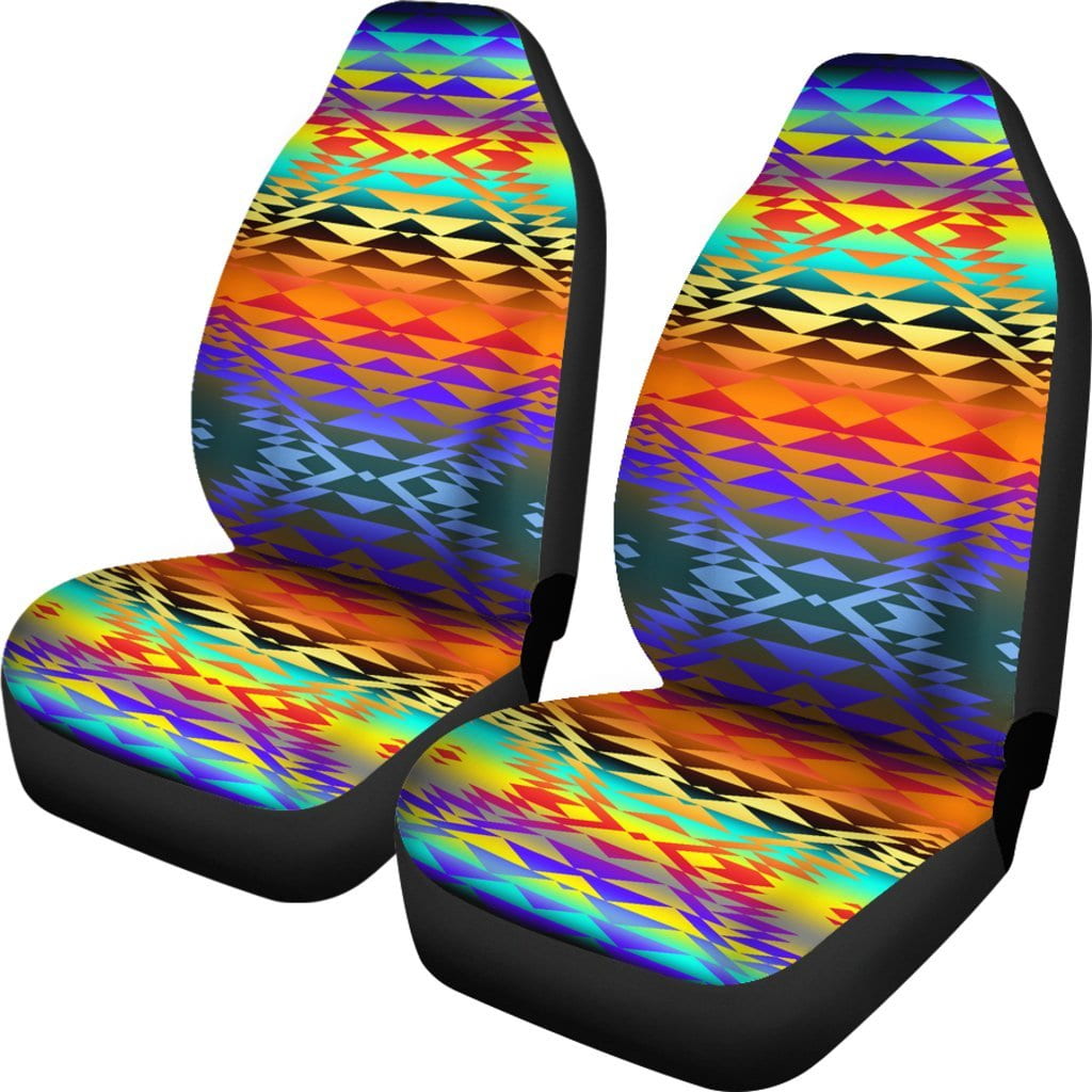 Taos Sunset Set of 2 Car Seat Covers